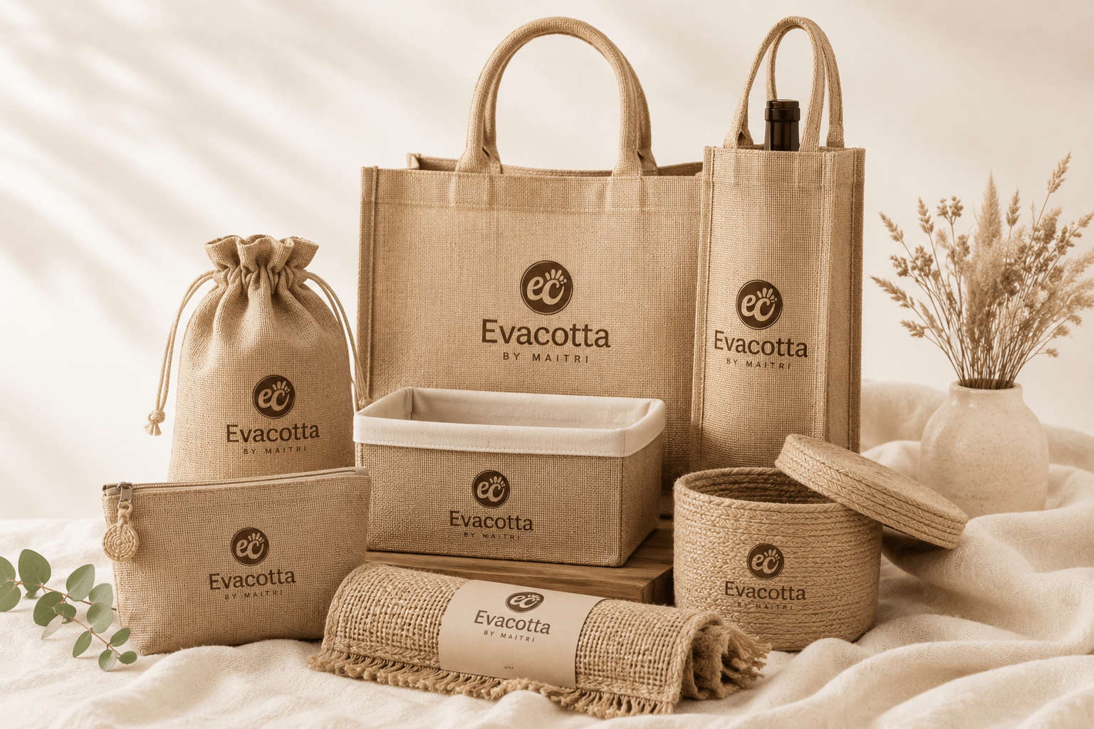 Sustainable jute bags